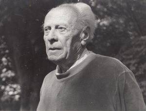 Viktor Fischl na návštěvě v Hradci Králové, 1996