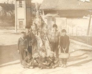 Historický snímek z lokality Pustina u Vysokého Mýta z 60. let 20. století