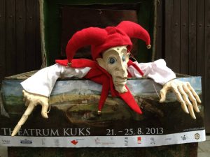 Pulcinella ze sbírky loutek Stanislava Bohadla, foto: Kateřina Bohadlová