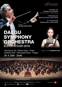 Daegu symphony orchestra 28.9.2016 - poster