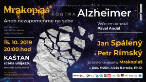 Mrakoplaš kontra Alzheimer plakát