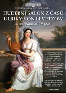 Hudební salón v dobách Ulriky von Levetzow 