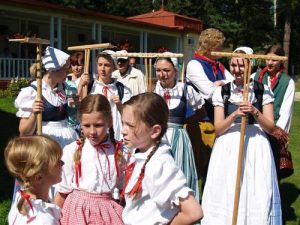 Snímek z minulého ročníku Folklorního festivalu Mšeno.