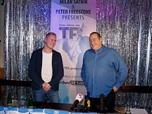 Milan Šatník a Peter Freestone, přednáška TFA projektu