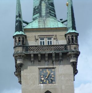 Věž kostela Sv. Jakuba 