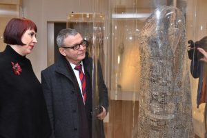 Muzeum krajky Vamberk navštívil v těchto dnech i ministr kultury Lubomír Zaorálek 