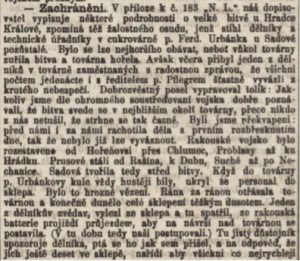 Národní listy ze 7. července 1866