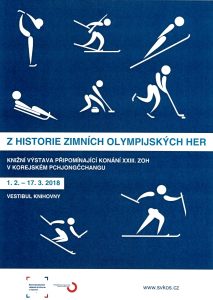 Knižní výstavka Z historie zimních olympijských her