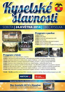 Kyselské slavnosti 2014 - plakát