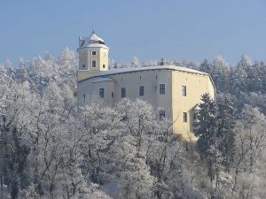 Hrad v zimě, foto - archív MJVM