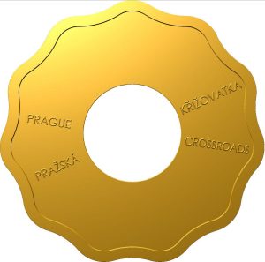 Vizualizace medaile Bořka Šípka pro Václava Havla 