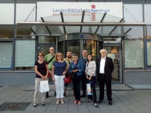 Návštěva kniihovníků z SVK Kladno v Landes Bibliotheks Zentrum, Koblenz, NSR