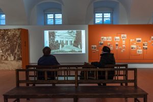 Malé kino se všemi fotografiemi Františka Fridricha ve sbírce teplického muzea