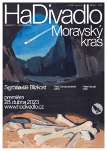 HaDivadlo: Moravský kras - plakát s malbou od Alexeye Klyukova