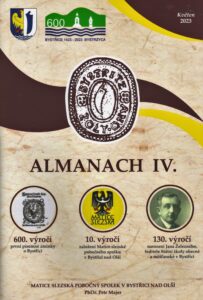 Almanach IV. Matice slezské pob. sp. v Bystřici nad Olší