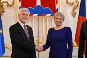 Petr Pavel a Zuzana Čaputová