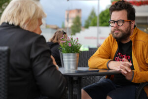 Lenka Lázňovská v rozhovoru s Michalem Zahálkou 