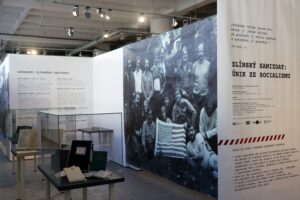 Pohled do expozice _Zlínský samizdat